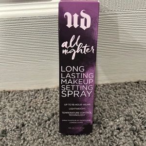 Urban Decay All Nighter Long Lasting Makeup Setting Spray, Brand New in Box!!